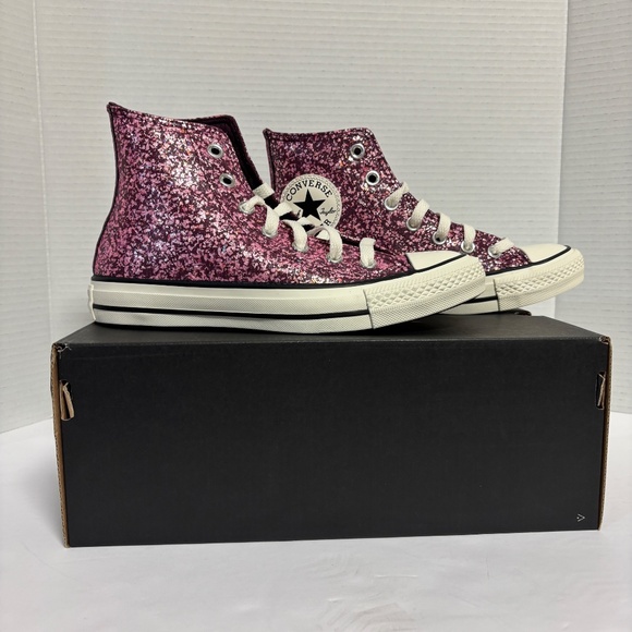 Women's Converse Chuck Taylor All Stars Sneakers High Top Purple Size 6.5 NWT - Picture 3 of 12